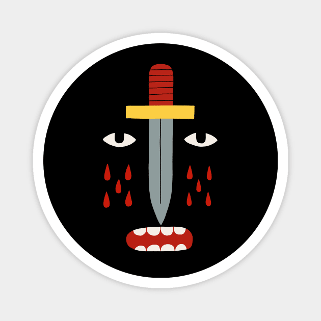 Knife Magnet by jackteagle